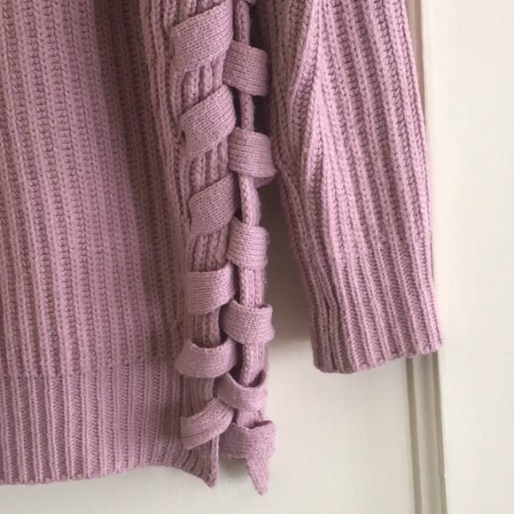 TOBI Blush Chunky Knit Oversized Sweater - Picture 5 of 5